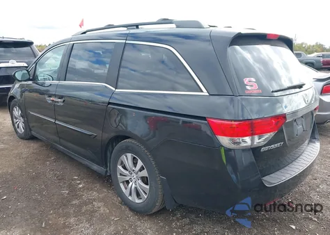 2014 Honda Odyssey Ex-L z USA, uszkodzony, nr VIN 5FNRL5H61EB032128